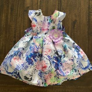 Floral toddler dress-2T